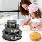 Форма для выпечки Доляна «Элин. Круг», d=20 см, разъёмная, антипригарное покрытие, чёрная - Фото 4