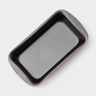 Форма для выпечки Доляна «Жаклин. Хлеб», 13×7.5×3 см, антипригарное покрытие - Фото 3