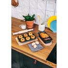 Форма для выпечки Доляна «Жаклин. Хлеб», 1 л, 25×13×6 см, антипригарное покрытие, чёрная - Фото 8