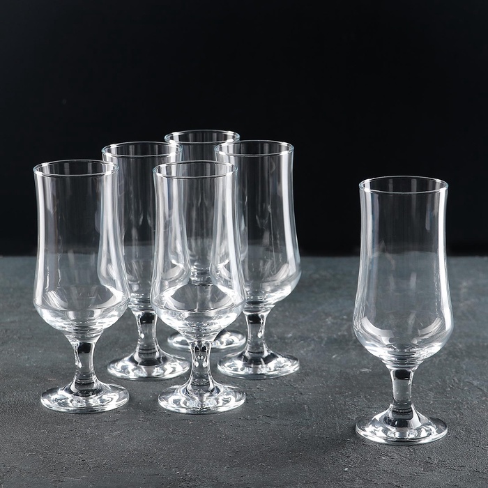 УЦЕНКА Набор бокалов для пива Tulipe, 400 мл, 6 шт. - Фото 1