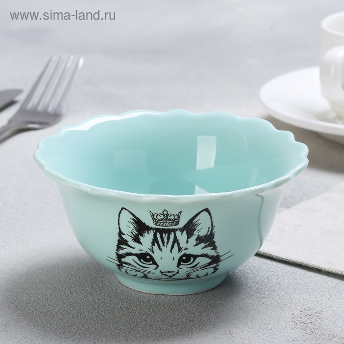 Миска «Кошка», Ø 12 см - Фото 1