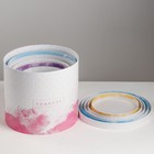 Набор коробок 5 в 1, упаковка подарочная, «Воздух», 13 х 14‒19.5 х 22 см - фото 59977031