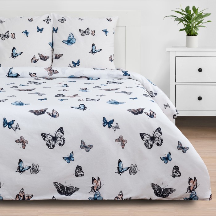 Постельное бельё 1.5-спальное «Этель. Легкость», бязь