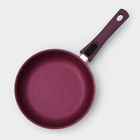 Сковорода Trendy style, d=22 см, съёмная ручка, антипригарное покрытие, цвет фиолетовый - фото 4294435