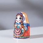 Сувенир напёрсток "Матрёшка. Цветок", керамика - Фото 2