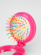 Расчёска массажная «Единорожки», складная, с зеркалом, d=6.5 см, МИКС - Фото 5