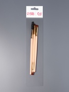 Набор кистей для макияжа PASTEL BLUSH, 3 шт., розовый - Фото 7