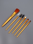 Набор кистей для макияжа, 6 предметов, цвет золотистый - Фото 2