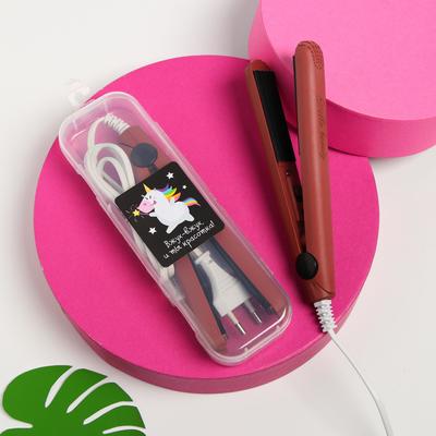 Щипцы - гофре мини «Вжух-вжух и ты красотка», 17×2 см