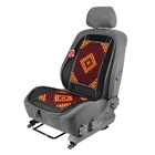 Накидка-массажер TORSO на сиденье, 123×47 см, узорная бамбуковая массажная вставка - Фото 3