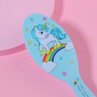 Расчёска массажная «Единорог», 5.5×17.5±1 см, МИКС - Фото 5