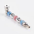 Трубка для курения и измельчитель для табака, набор «Смайл» 5 сеточек - Фото 4