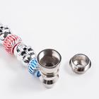 Трубка для курения и измельчитель для табака, набор «Смайл» 5 сеточек - Фото 3