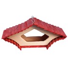 Кормушка «Ромб», 220 × 410 × 170 мм, материал: дуб, сосна, аквалазурь, аквалак, масло - Фото 2