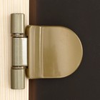 Дверь для бани «Бронза матовая», размер коробки 190 × 70 см, 6 мм, 2 петли, круглая ручка - Фото 3