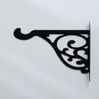 Кронштейн для кашпо, 25 см, «Изгиб», Greengo - Фото 2