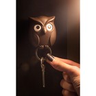 Держатель для ключей Night owl, коричневый - Фото 4