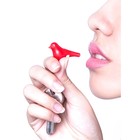 Держатель+брелок для ключей двойной Mini sparrow, белый/чёрный - Фото 2