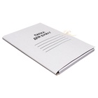 Папка для бумаг с завязками Calligrata, картон немелованный, 220 г/м², белый, до 200 л, микс - Фото 4