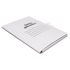 Папка для бумаг с завязками Calligrata, картон немелованный, 220 г/м², белый, до 200 л, микс - Фото 5