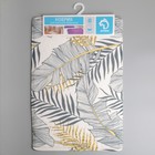 Коврик для ванной и туалета Доляна «Листья», 40×60 см - Фото 6