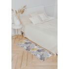 Коврик для ванной и туалета Доляна «Листья», 45×120 см - Фото 7