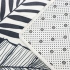 Коврик для ванной и туалета Доляна «Листья», 45×120 см - Фото 4