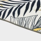 Коврик для ванной и туалета Доляна «Листья», 45×120 см - Фото 5