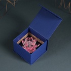 Фигурка стекло «Розовый лотос на подставке», вращается 5.5×9×9 см - Фото 5