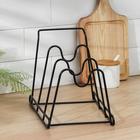 Подставка для крышек Доляна, 30×20,5×22 см, цвет МИКС - Фото 2