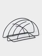 Салфетница Доляна «Лилия», 13.5×6×7 см, чёрная - Фото 1