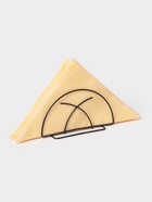 Салфетница Доляна «Лилия», 13.5×6×7 см, чёрная - Фото 2