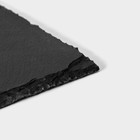 Доска для подачи из сланца Magistro Valley, 25×20 см - Фото 4