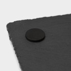 Доска для подачи из сланца Magistro Valley, 25×20 см - Фото 6