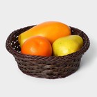 Корзинка для фруктов и хлеба Доляна «Древо», 21×21×6,5 см - Фото 2