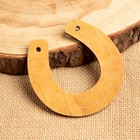 Подкова «На счастье», настенный декор, подвеска, 11×10×0.3 см, береста - Фото 2