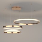 Люстра Posh, 100Вт LED, 3300-6500К, 5000лм, цвет медь 4778109 - фото 308106072