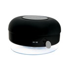 Портативная колонка LuazON LPCK-06, 150 мАч, водостойкая, на присоске, чёрная - Фото 4