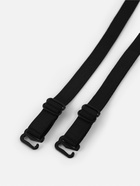 Лямки для бюстгальтера, текстильные, 1 см, 37 см, пара, чёрные - Фото 4