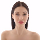 Серьги с жемчугом «Цепочки» ласка, цвет МИКС - Фото 5