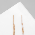 Серьги с жемчугом «Цепочки» ласка, цвет МИКС - Фото 4