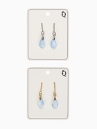 Серьги висячие со стразами «Цепочки» льдинка, цвет МИКС, 9 см 4563601