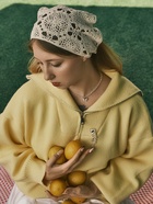 Брошь «Перо», зелёная в матовом серебре - Фото 4