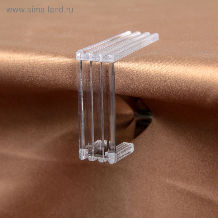 Зажимы для скатерти «Холдер», набор 4 шт., МИКС - Фото 1