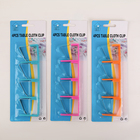 Зажимы для скатерти «Холдер», набор 4 шт., МИКС - Фото 4