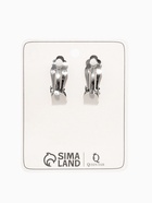 Клипсы «Вечеринка» овалы, цвет красный в серебре - Фото 5