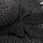Шляпа женская MINAKU "Summer mood", размер 56-58, цвет черный - Фото 4