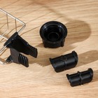 Подставка для губок на кран, 17×10×5,5 см, хром  (артикул 4590119)  большой выбор товаров оптом и в розницу по низким ценам с доставкой