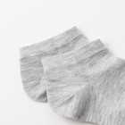 Носки мужские укороченные MINAKU «Бамбук», цвет серый, размер 40-41 (27 см) - Фото 2