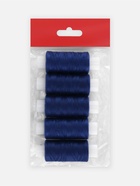 Набор ниток 40ЛШ, 200 м, 5 шт, цвет синий - Фото 5